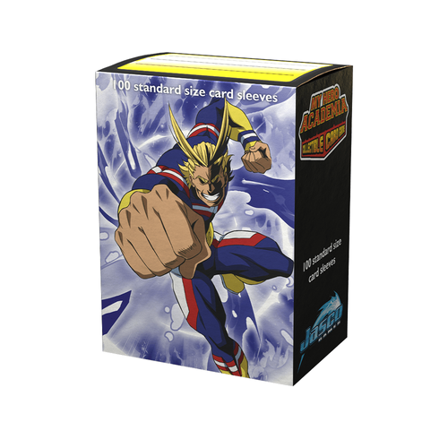 Dragon Shield - Standard My Hero Academia All Might Punch Matte Sleeves 100 pack - PokéBox Australia