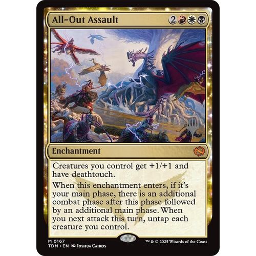 All - Out Assault (167) (Promo Pack: Tarkir: Dragonstorm) - PokéBox Australia