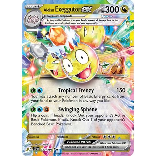 Alolan Exeggutor ex (133/191) [SV08: Surging Sparks] - PokéBox Australia