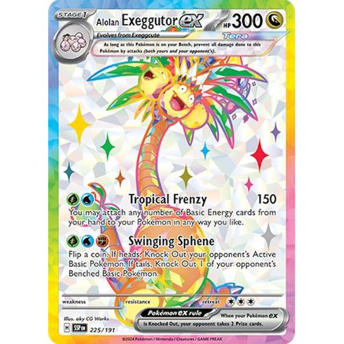 Alolan Exeggutor ex (225/191) [SV08: Surging Sparks] - PokéBox Australia