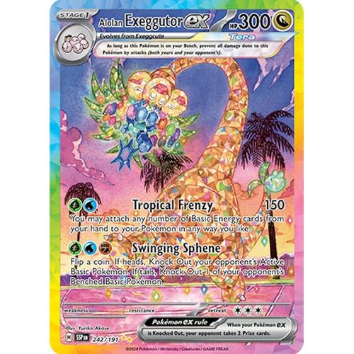 Alolan Exeggutor ex (242/191) [SV08: Surging Sparks] - PokéBox Australia