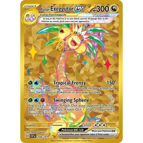Alolan Exeggutor ex (248/191) [SV08: Surging Sparks] - PokéBox Australia