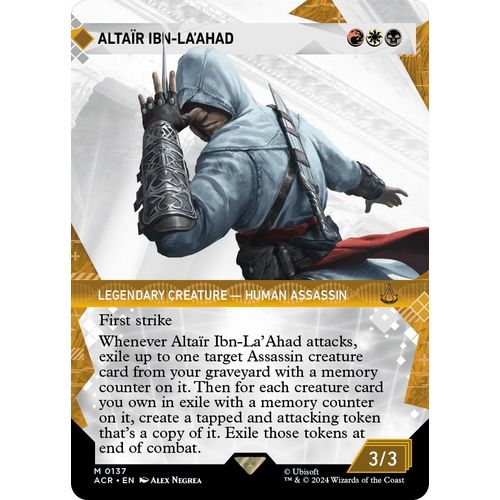 Altair Ibn - La'Ahad (Showcase) (137) [Universes Beyond: Assassin's Creed] - PokéBox Australia