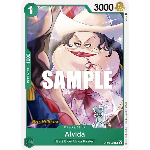 Alvida (OP03 - 023) [Pillars of Strength Pre - Release Cards] - PokéBox Australia