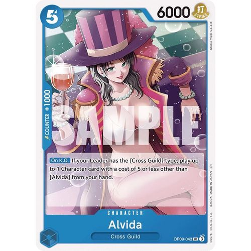Alvida (Reprint) (OP09 - 043) [Starter Deck 25: BLUE Buggy] - PokéBox Australia