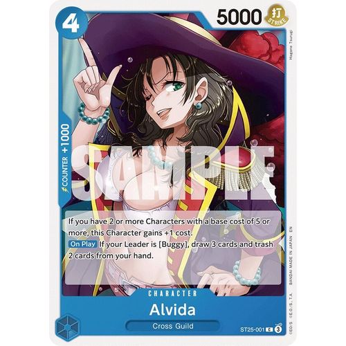 Alvida (ST25 - 001) [Starter Deck 25: BLUE Buggy] - PokéBox Australia