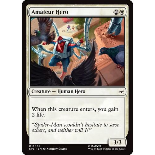 Amateur Hero (1) (Marvel's Spider - Man: Eternal - Legal) - PokéBox Australia