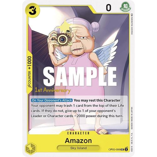 Amazon (OP05 - 099) [Awakening of the New Era: 1st Anniversary Tournament Cards] - PokéBox Australia