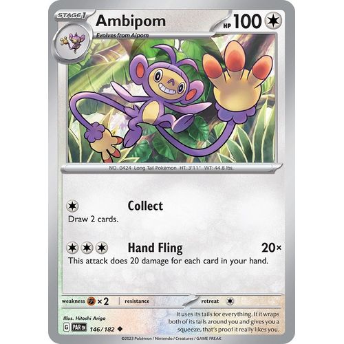 Ambipom (146/182) [SV04: Paradox Rift] - PokéBox Australia
