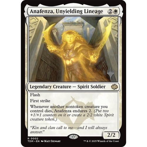 Anafenza, Unyielding Lineage (2) (Promo Pack: Tarkir: Dragonstorm) - PokéBox Australia