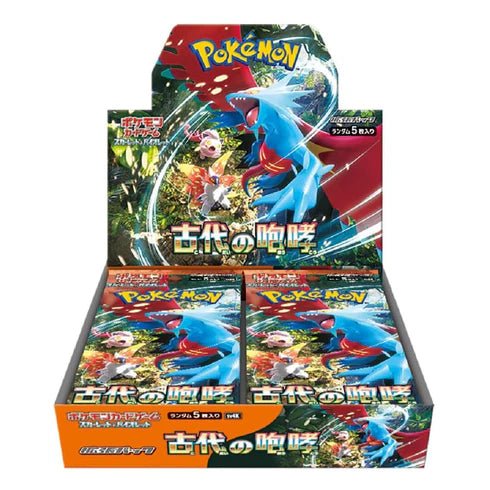 Ancient Roar SV4K Booster Box - Japanese Pokémon TCG - PokéBox Australia