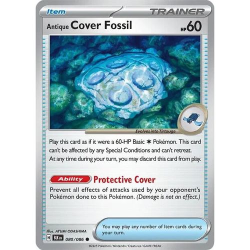 Antique Cover Fossil (080/086) (SV: Black Bolt) - PokéBox Australia