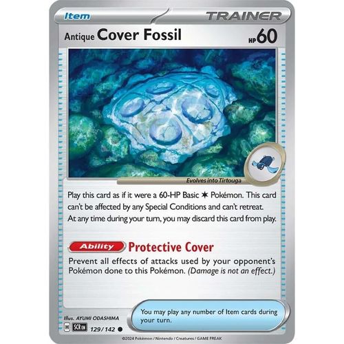 Antique Cover Fossil (129/142) [SV07: Stellar Crown] - PokéBox Australia