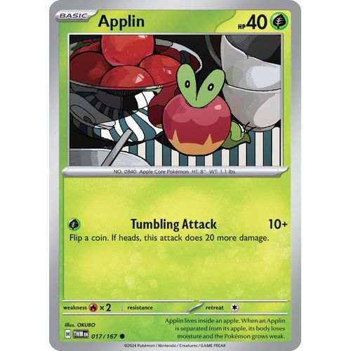 Applin (017/167) [SV06: Twilight Masquerade] - PokéBox Australia