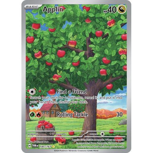 Applin (185/167) [SV06: Twilight Masquerade] - PokéBox Australia