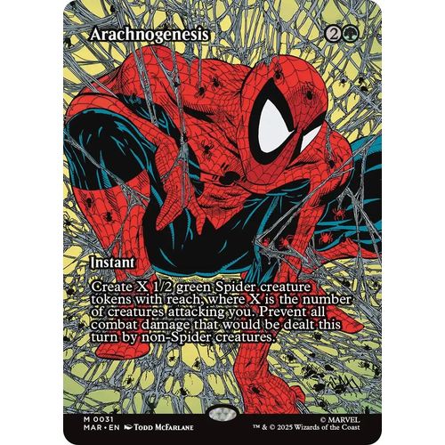 Arachnogenesis (Borderless) (31) (Marvel Eternal - Legal) - PokéBox Australia