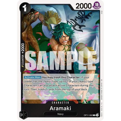 Aramaki (OP11 - 082) [A Fist of Divine Speed] - PokéBox Australia