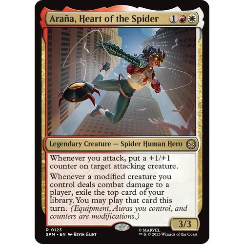 Arana, Heart of the Spider (123) (Marvel's Spider - Man) - PokéBox Australia