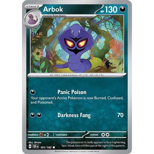 Arbok (101/162) [SV05: Temporal Forces] - PokéBox Australia