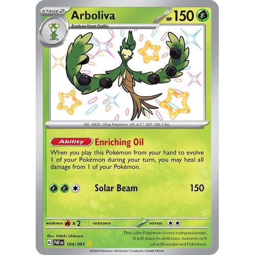 Arboliva (104/091) [SV: Paldean Fates] - PokéBox Australia