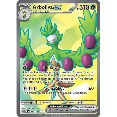 Arboliva ex (207/182) (SV10: Destined Rivals) - PokéBox Australia