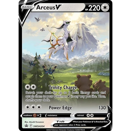 Arceus V - SWSH204 (SWSH204) (SWSH: Sword & Shield Promo Cards) - PokéBox Australia