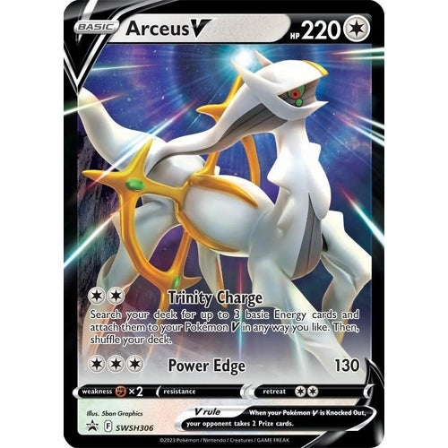 Arceus V - SWSH306 (SWSH306) (SWSH: Sword & Shield Promo Cards) - PokéBox Australia