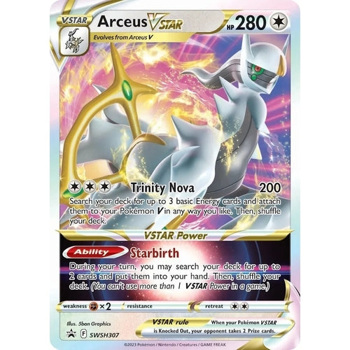 Arceus VSTAR - SWSH307 (SWSH307) (SWSH: Sword & Shield Promo Cards) - PokéBox Australia