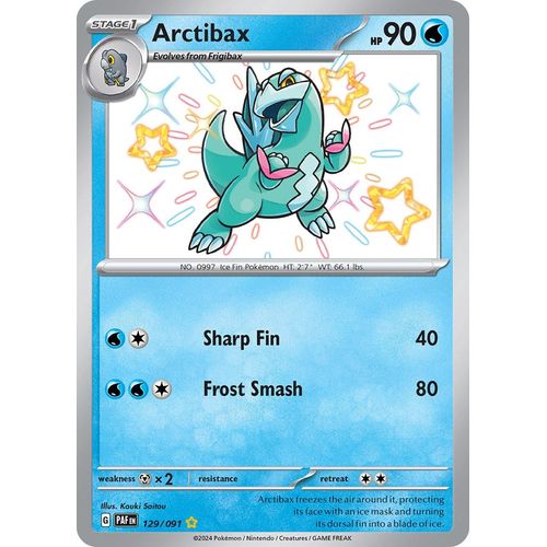 Arctibax (129/091) [SV: Paldean Fates] - PokéBox Australia