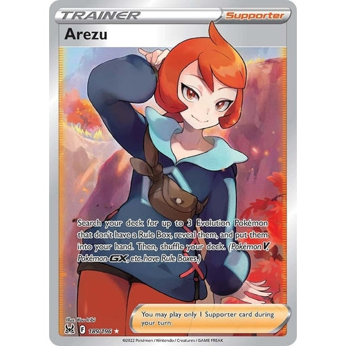 Arezu (Full Art) (189/196) (SWSH11: Lost Origin) - PokéBox Australia