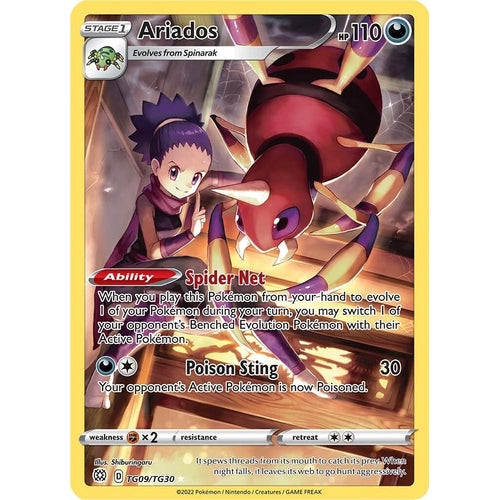 Ariados (TG09/TG30) (SWSH09: Brilliant Stars Trainer Gallery) - PokéBox Australia