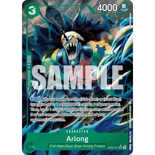 Arlong (Alternate Art) (EB02 - 011) (Extra Booster: Anime 25th Collection) - PokéBox Australia