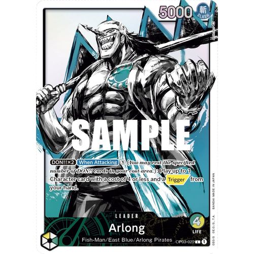 Arlong (Alternate Art) (OP03 - 022) [Pillars of Strength] - PokéBox Australia
