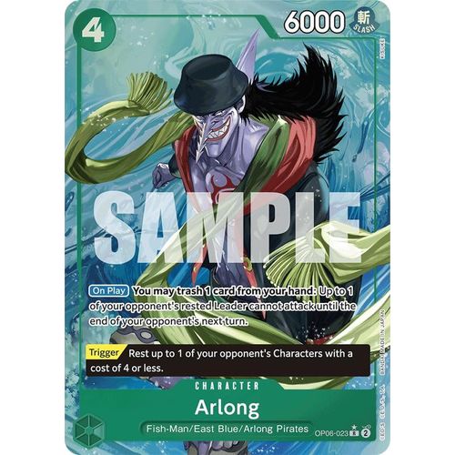 Arlong (Alternate Art) (OP06 - 023) [Premium Booster - The Best - ] - PokéBox Australia