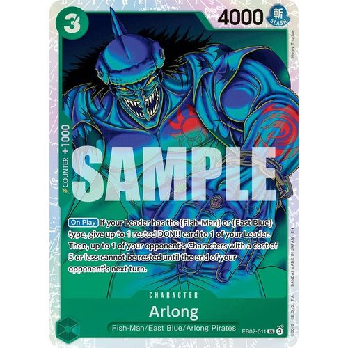 Arlong (EB02 - 011) (Extra Booster: Anime 25th Collection) - PokéBox Australia