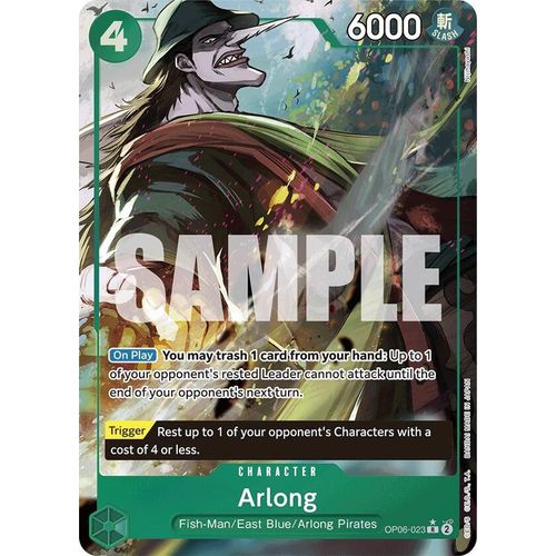 Arlong (Full Art) (OP06 - 023) [Premium Booster - The Best - ] - PokéBox Australia