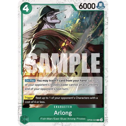 Arlong (Jolly Roger Foil) (OP06 - 023) [Premium Booster - The Best - ] - PokéBox Australia