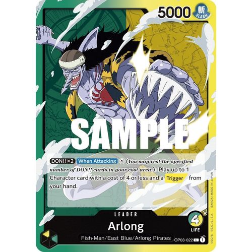 Arlong (OP03 - 022) [Pillars of Strength] - PokéBox Australia