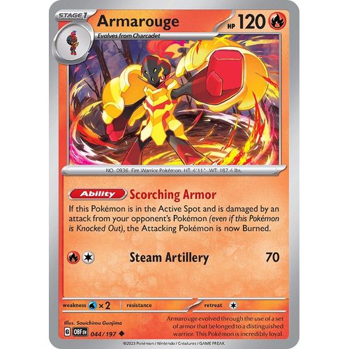 Armarouge (044/197) [SV03: Obsidian Flames] - PokéBox Australia