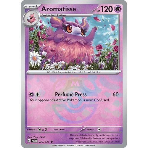 Aromatisse (Master Ball Pattern) (039/131) [SV: Prismatic Evolutions] - PokéBox Australia