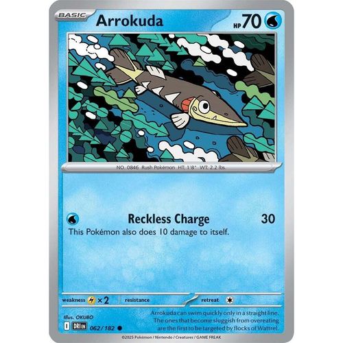 Arrokuda (062/182) (SV10: Destined Rivals) - PokéBox Australia