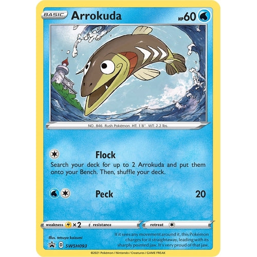 Arrokuda - SWSH093 (SWSH093) (SWSH: Sword & Shield Promo Cards) - PokéBox Australia