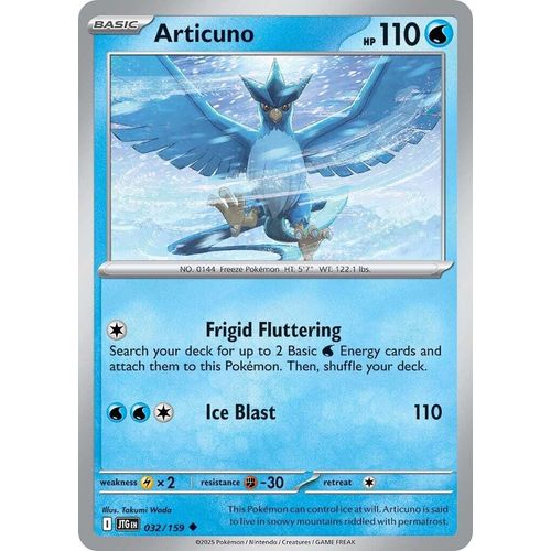 Articuno (032/159) (SV09: Journey Together) - PokéBox Australia
