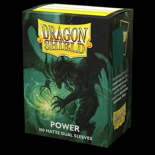 Dragon Shield - Standard Dual Matte Power Sleeves 100 pack - PokéBox Australia
