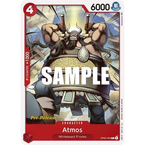 Atmos (OP02 - 003) [Paramount War Pre - Release Cards] - PokéBox Australia