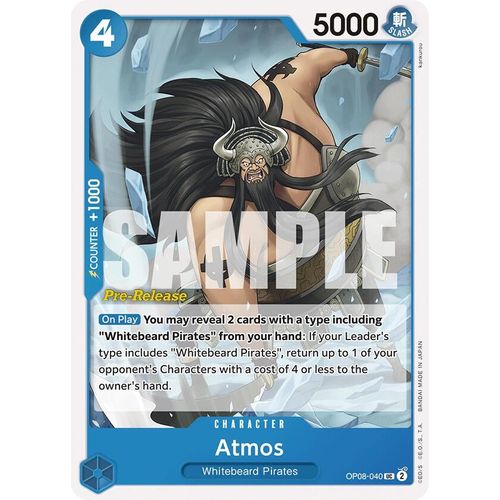 Atmos (OP08 - 040) [Two Legends Pre - Release Cards] - PokéBox Australia