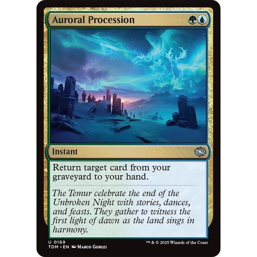 Auroral Procession (169) (Tarkir: Dragonstorm) - PokéBox Australia