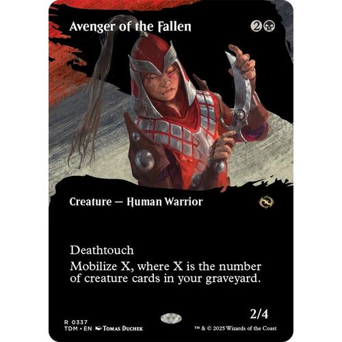 Avenger of the Fallen (Borderless) (337) (Tarkir: Dragonstorm) - PokéBox Australia