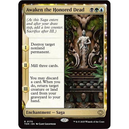 Awaken the Honored Dead (170) (Tarkir: Dragonstorm) - PokéBox Australia