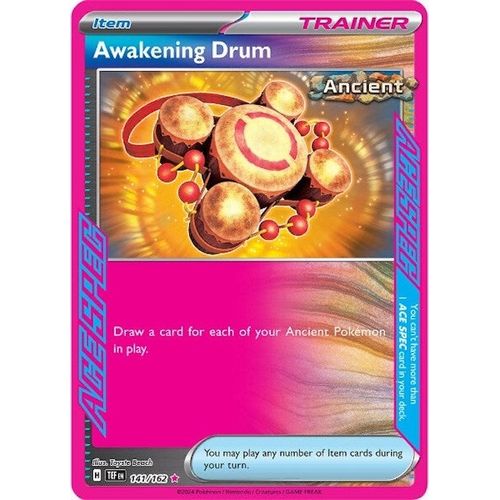 Awakening Drum (141/162) [SV05: Temporal Forces] - PokéBox Australia